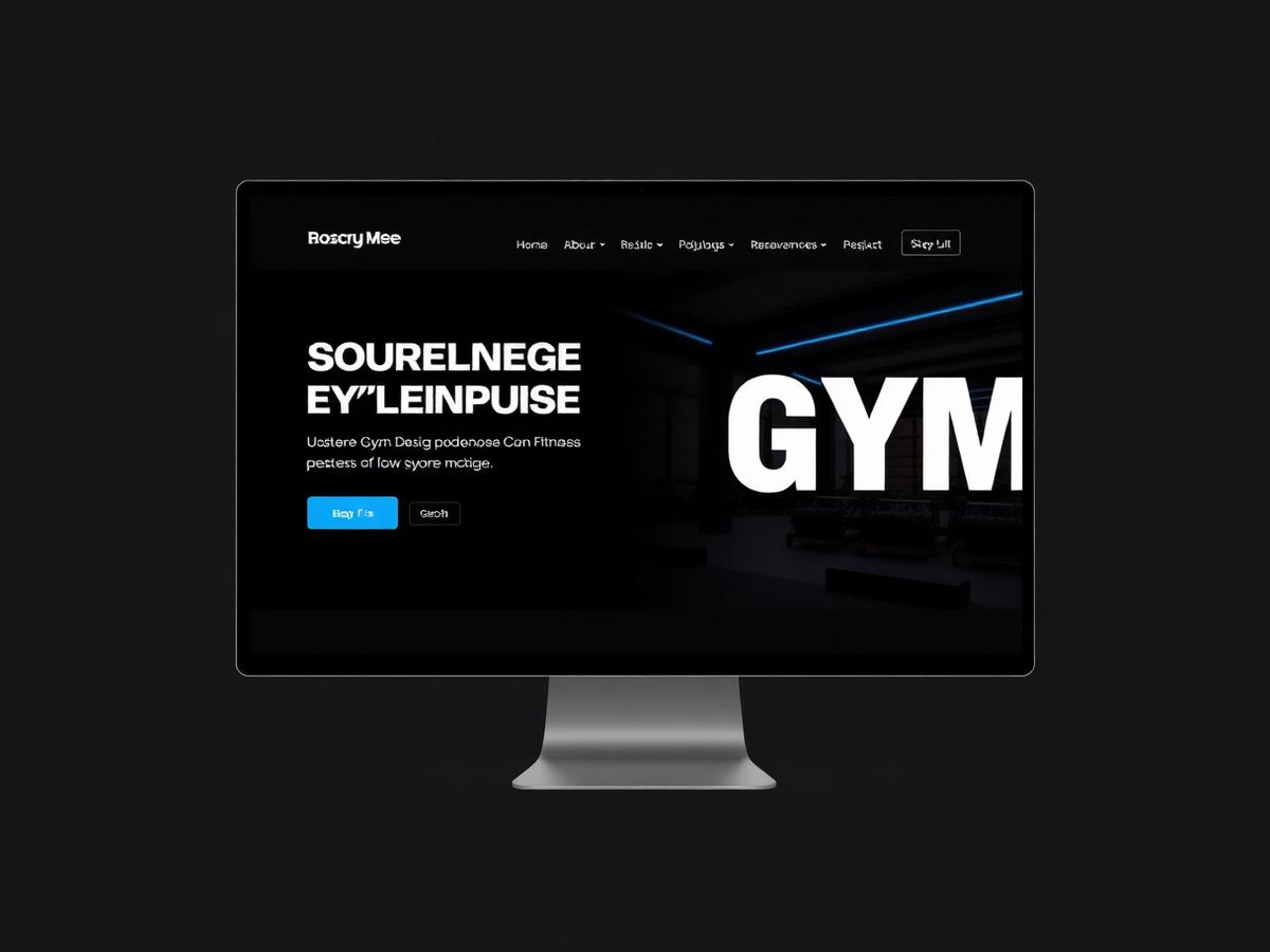Iron Ridge Fitness website design by Corivo Digital